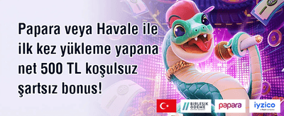 Hoş Geldin %100 Kayıt Bonusu promotion